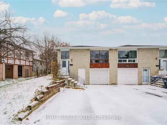 Brampton Home with Legal Basement Apartment - Great for First-Time Buyers