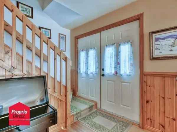 Two Story House for Sale Laurentides Nature Retreat