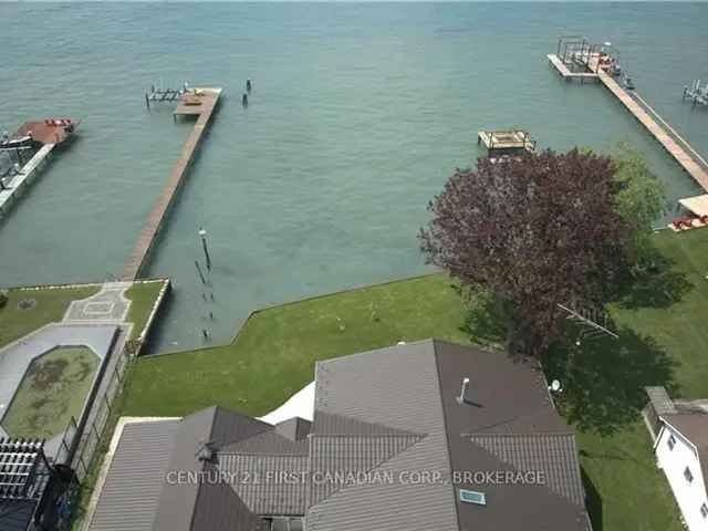 Waterfront Lot Port Lambton Dream Home Build St Clair River