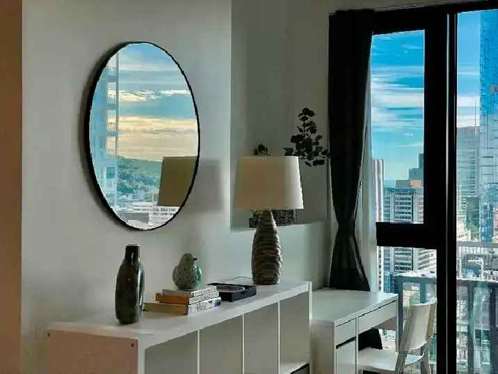 Fully furnished Maestria luxury condo 1BR core of D/T Montréal-