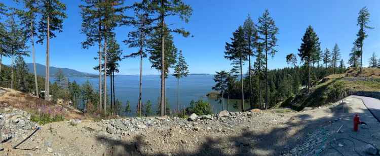 Dream Ocean View Home and Lot Package on Scenic Bowen Island Awaits - Bowen Island, BC