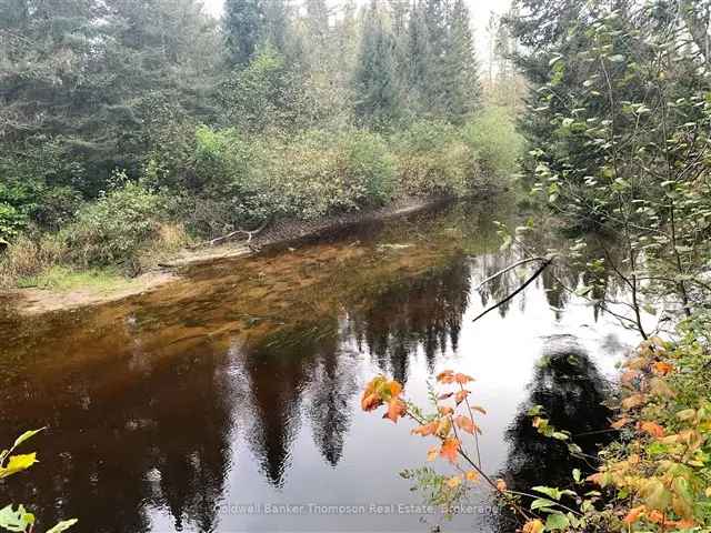 2 Acre Riverfront Property with Hydro