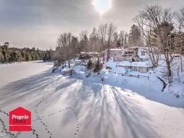 4 Season Chalet for sale near L'Assomption River