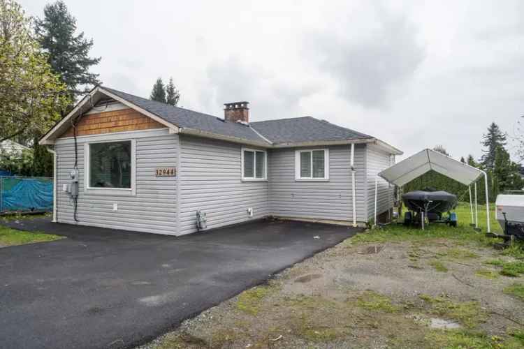 Mission BC House 3 Bedroom Renovation Redevelopment Potential