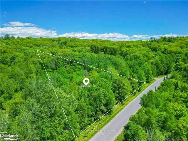 1.49 Acre Building Lot near Parry Sound - Mountain Basin Community