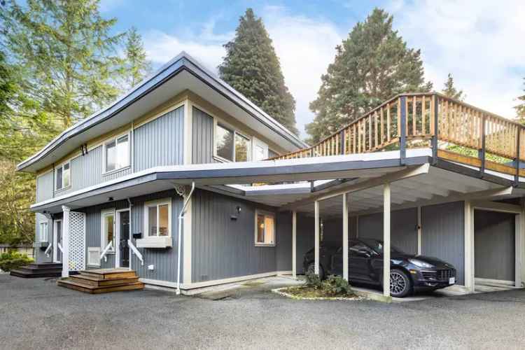 2 Bedroom Townhome Glenmore West Vancouver No Strata Fee