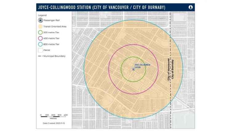 Vancouver East Development Opportunity: 60500sf Land Assembly near Joyce-Collingwood Skytrain