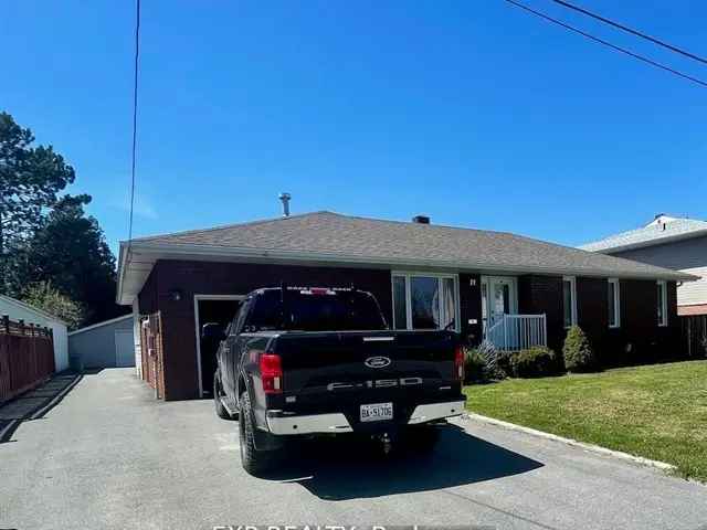 Brick Bungalow in Sturgeon Falls:  Accessible Single-Story Living