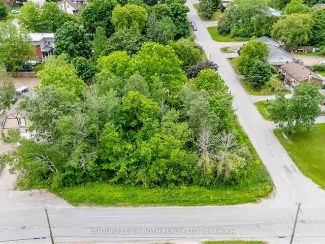 Lovely Treed Lot for Home or Cottage in Port McNicoll