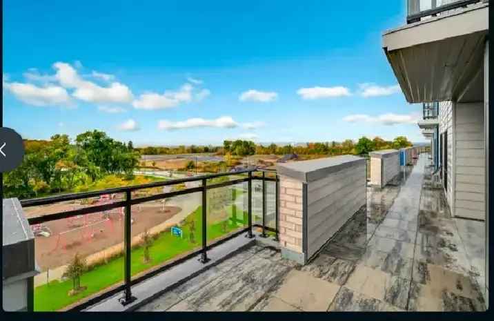 Brand New 2 Bed 2 Bath Condo Rental with Upgraded Terrace and Park Views