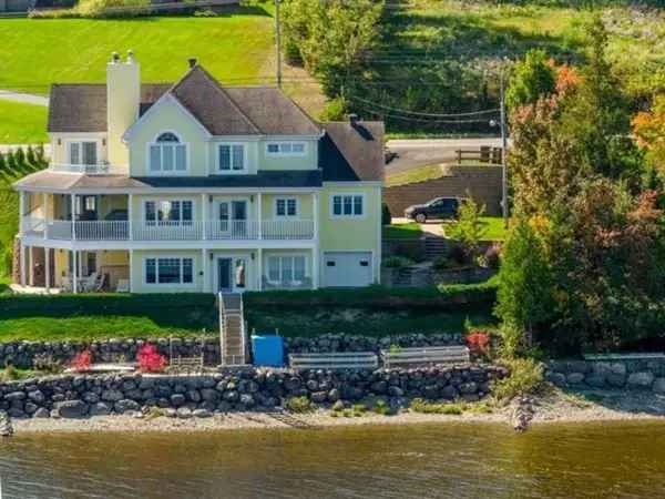 Lakeside Home for Sale Bas Saint Laurent Breathtaking Views