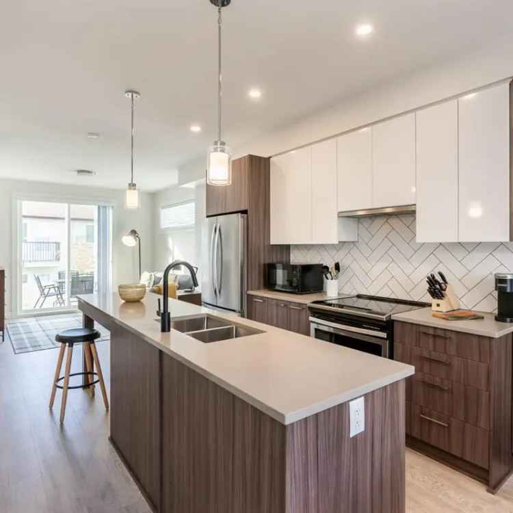 Mill District Corner Townhouse 2 Bed 3 Bath - Modern Open Concept