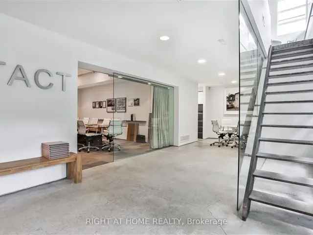 Laneway Property: Creative Studio Office Space Near College Street