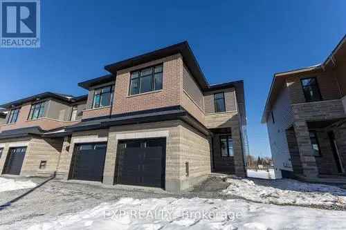 Brand New 2 Bed 3 Bath End Unit Home in Stittsville