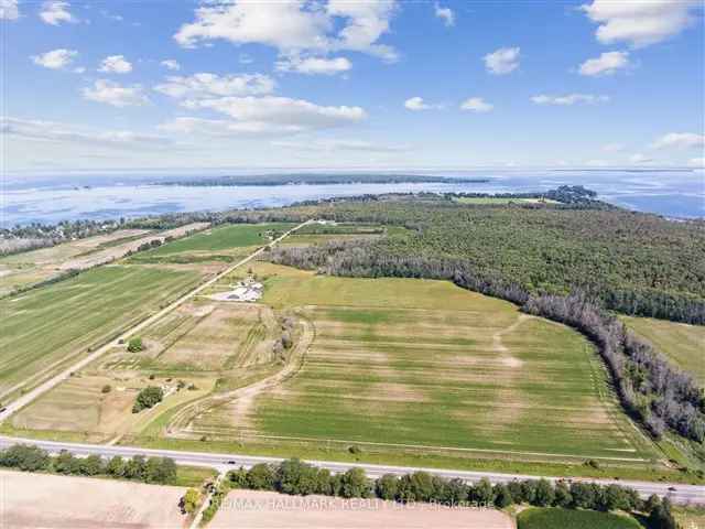 50 Acres Lake Simcoe Hobby Farm - Highway 48 Frontage