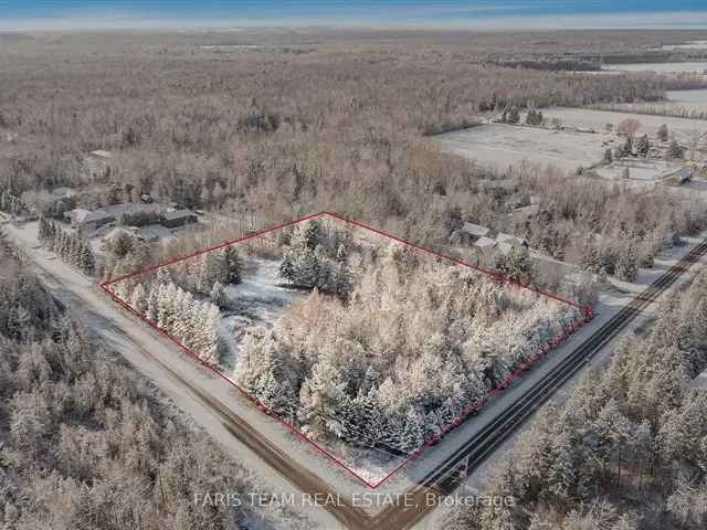 4+ Acre Forested Lot near Barrie - Build Your Dream Home