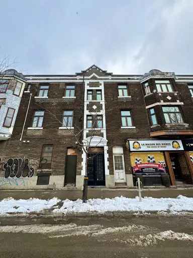 4491 De Lanaudiere Montreal Plateau Mont Royal Corner Property