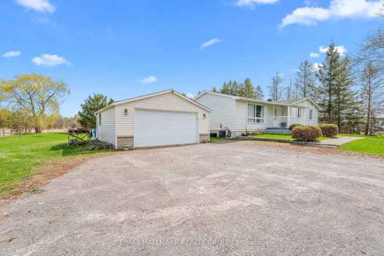 Renovated Country Bungalow on 1.2 Acres Near Dunrobin