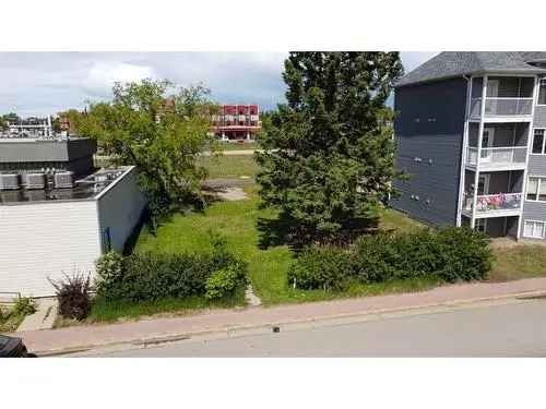 Commercial For Sale Vacant Lot in Grande Prairie Central Business District