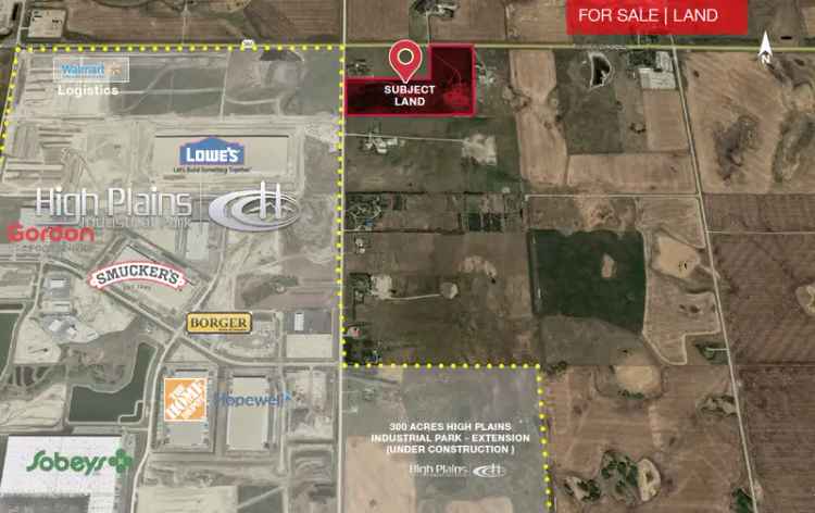 Land For Sale in Airdrie, Alberta