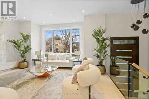 Modern House Willowdale East Elegant Finishes High End Millwork
