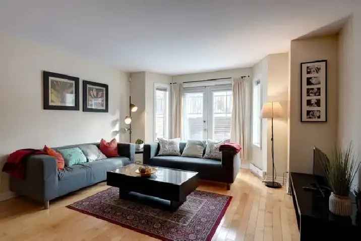 Furnished 2 Bedroom 2 Bathroom Condo Downtown Montreal