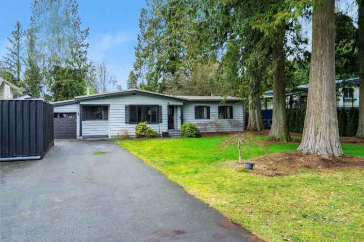 Updated 3-Bedroom Rancher on Private Lot - Langley Brookswood