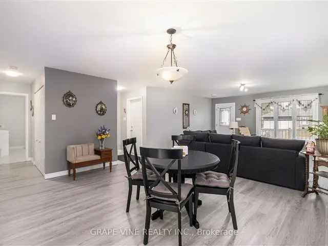 Updated Semi-Detached Home Near Highway 417