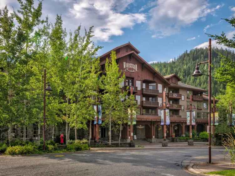 buy apartment in Whistler Creek with resort amenities and great views