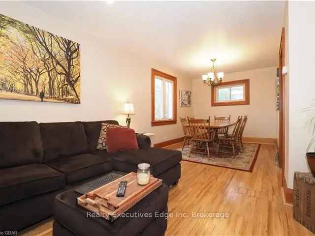 Charming 3-Bedroom Home Updated Kitchen Hardwood Floors