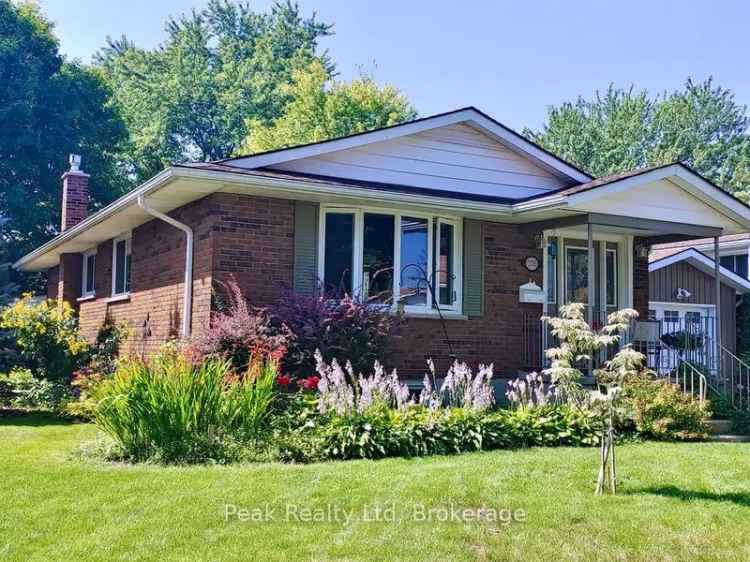 Buy Bungalow in Stratford Ontario with Modern Comforts and Garden