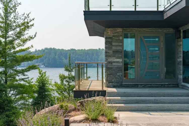 Private Island With Luxurious 6-Bed Cottage Listed On Lake Muskoka