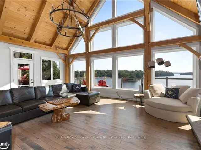 Luxury Lake Joseph Muskoka Cottage - Breathtaking Views and Waterfront Paradise