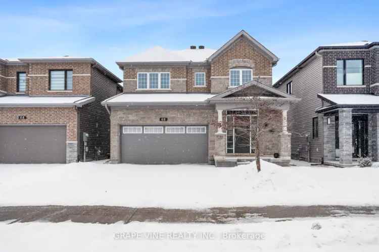 Buy Elegant 4 Bedroom House in Quinn's Pointe Barrhaven