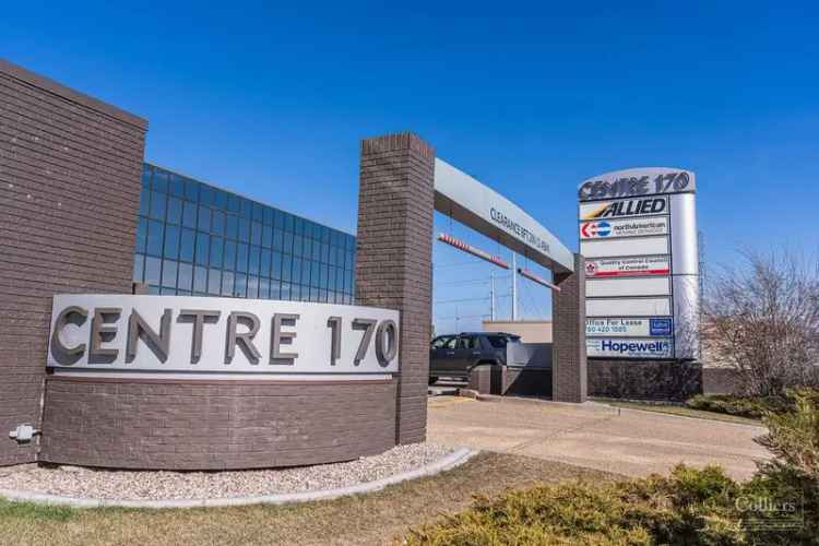 Centre 170 West Edmonton Office Building For Sale