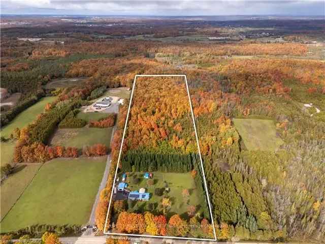 10-Acre Bungalow with 3-Season Sunroom and Detached Shop