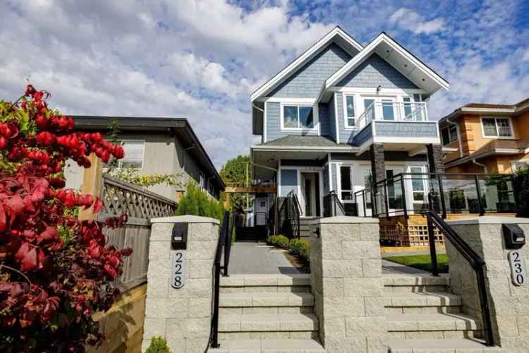 A $1,899,000.00 1/2 Duplex with 4 bedrooms in Central Lonsdale, North Vancouver