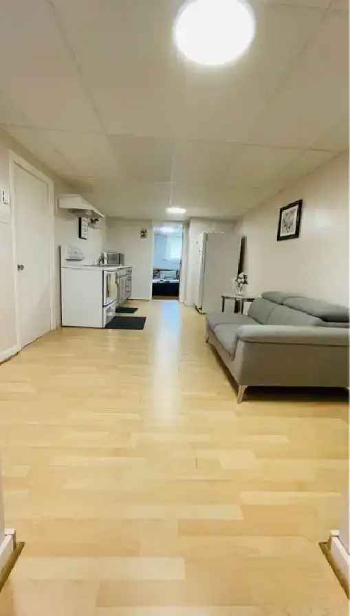 2 bed / 1 bath basement apartment