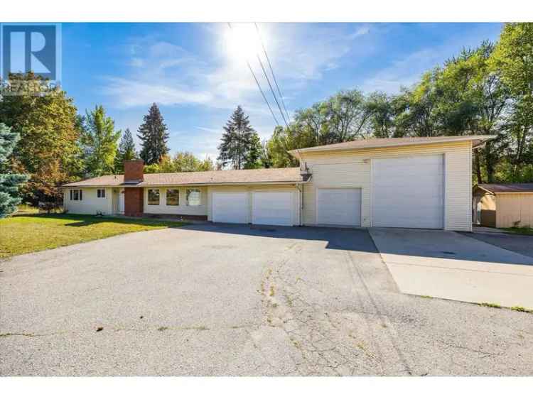 Lake Country Shop Garage Home 3 Bed 2 Bath