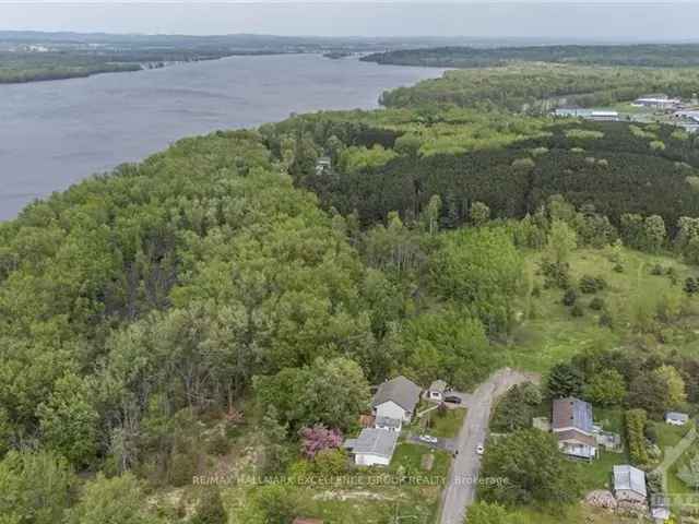 17.8 Acres Ottawa Riverfront Land R1 Zoning Development Potential