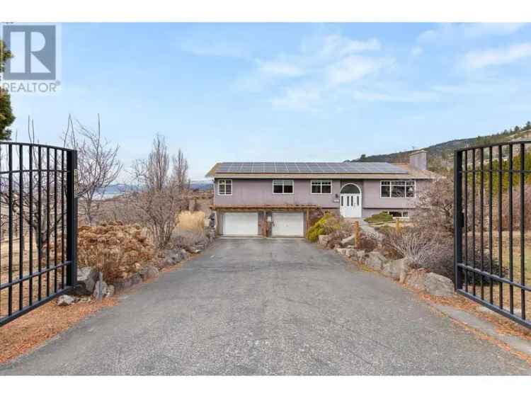 Buy Vineyard Property in South Okanagan with Private Pool and Scenic Views