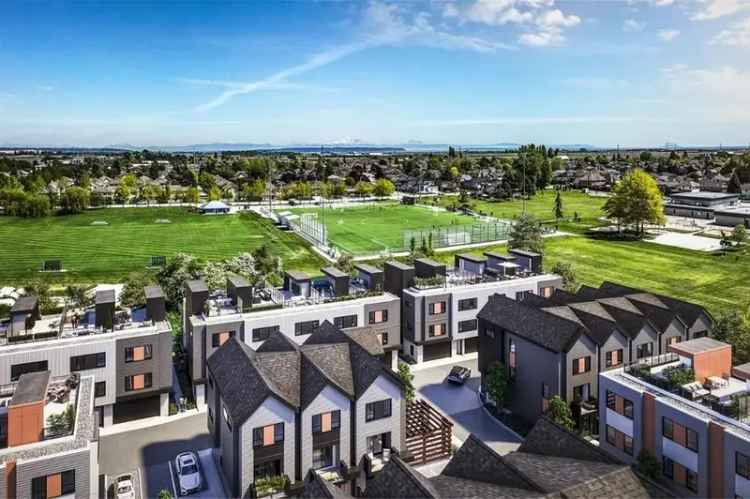 Ladner Holly Townhome for Sale - 4 Bed 3.5 Bath Rooftop Patio