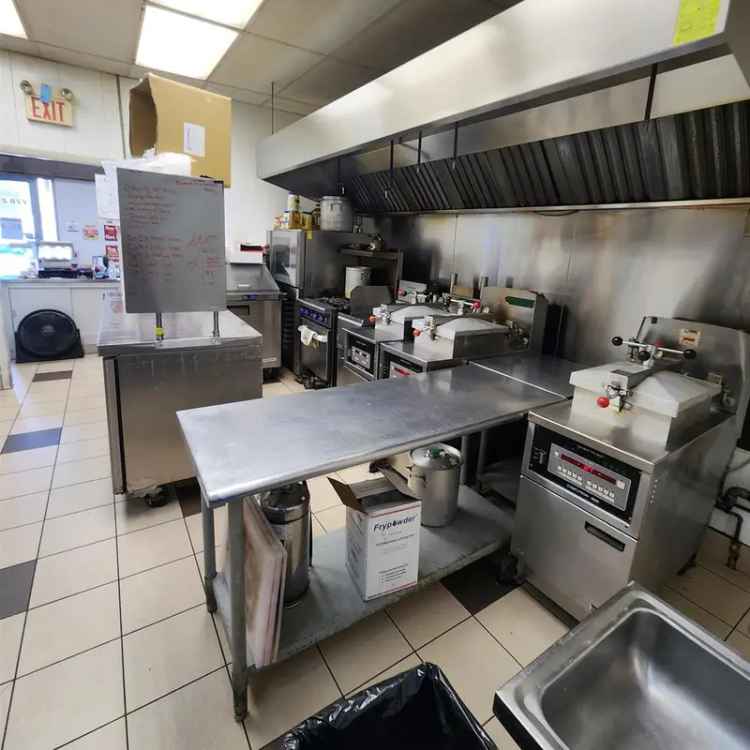 Buy Commercial Franchise Chicken Business in Steveston with Full Kitchen