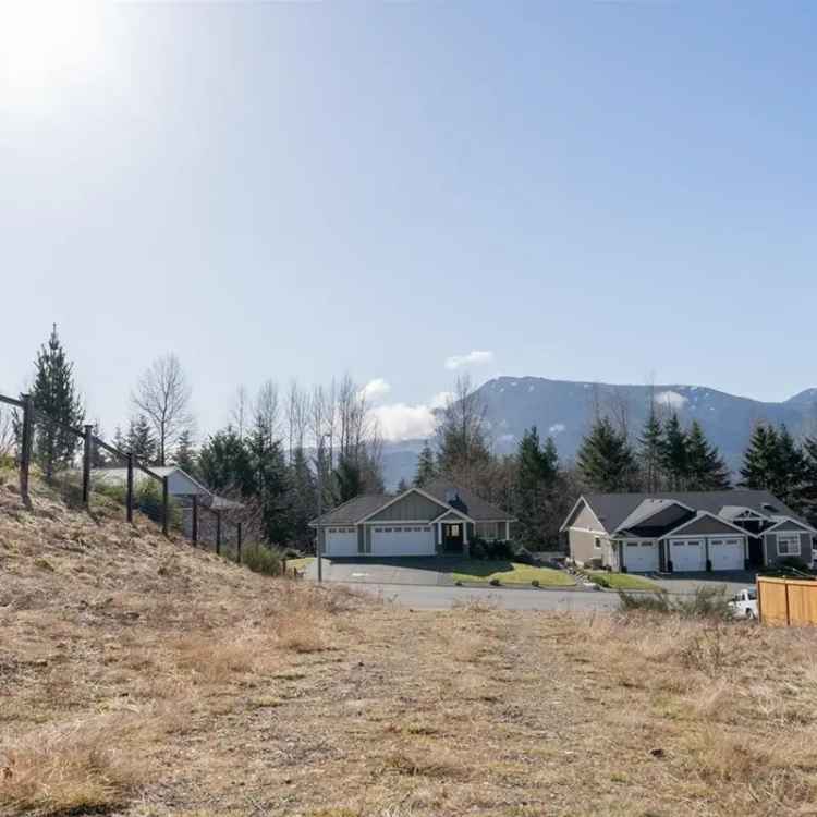 Lake Cowichan Lot for Sale - Build Your Dream Home