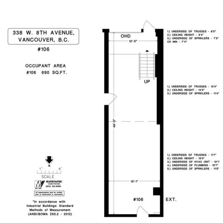 Industrial for lease