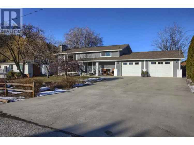 Updated Family Home in Glenmore with Suite Potential