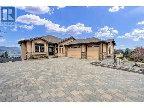 Luxury Kelowna Home for Sale Panoramic Views 4 Beds