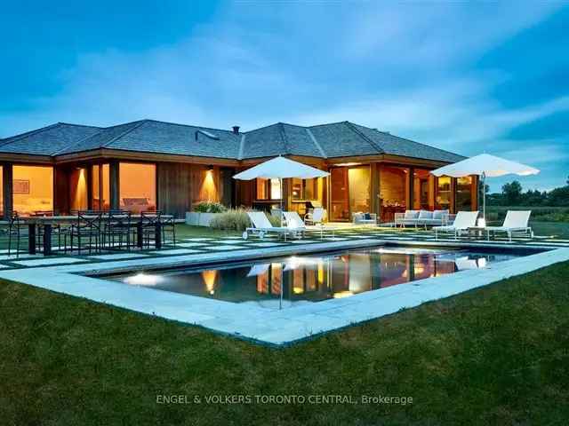 John W Gordon Custom Home 52 Acres Creemore