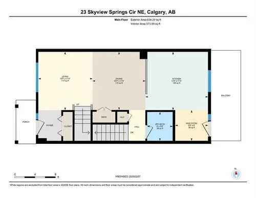 Townhouse for Sale in Skyview Ranch Calgary with Modern Features