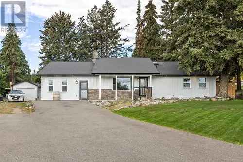 House For Sale In Smith Creek, West Kelowna, British Columbia